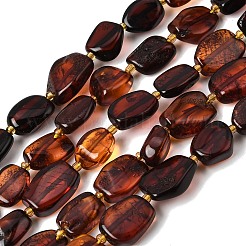 Natural Amber Beads Strands&nbsp;G-K376-G01-01