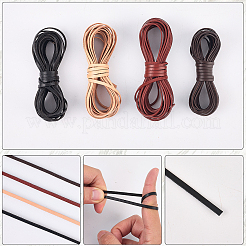 5M Cowhide Leather Cords for DIY Craft&nbsp;WL-GF0001-25A-01