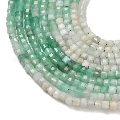 Natural Emerald Beads Strands&nbsp;G-L634-D13-2.5x2.5mm