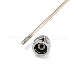 UV Plated Plastic Ball-Point Pen&nbsp;LS-AJEW-C038-02F