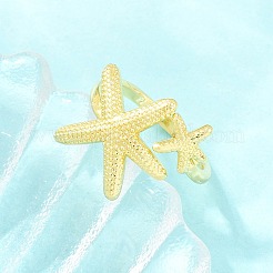 Ocean Brass Cuff Open Rings&nbsp;KK-CBA5A76-04G-02