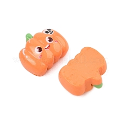 ハロウィンのテーマ不透明樹脂カボション  ゴースト  10.5x13x6mm&nbsp;CRES-M037-07J