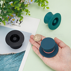 3Pcs 3 Colors Silicone Red Wine Bottle Stoppers&nbsp;SIL-WR0001-03