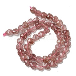 Natural Green Strawberry Quartz Beads Strands&nbsp;G-P544-E04-01
