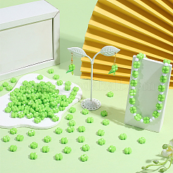 200Pcs Opaque Acrylic Beads&nbsp;OACR-SP0002-40C