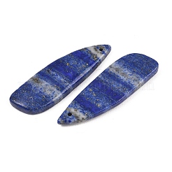 天然石ラピスラズリペンダント  マッチするチャーム  翼のチャーム  40~41x13~13.5x4~4.5mm  穴：1.2mm&nbsp;G-B187-01B-04