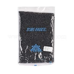 TOHOラウンドシードビーズ  日本製シードビーズ  （クリスタルネイビーブルーの裏地付き光沢362)個  11/0  2.2mm  穴：0.8mm  約50000個/ポンド&nbsp;SEED-TR11-0362