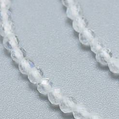 Natural Rainbow Moonstone Beads Strands&nbsp;G-D0003-E91-3MM