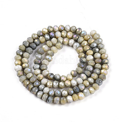Ombre Effect Dyed Glass Beads Strands&nbsp;GLAA-C023-02-C11-A