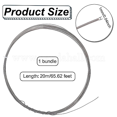 Titanium Wire&nbsp;TWIR-WH0002-20C-1