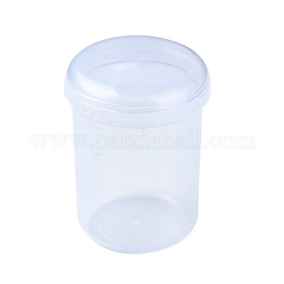 プラスチックビーズ収納ケース  コラム  透明  4.25x5.75cm&nbsp;LS-CON-XCP0002-35-1