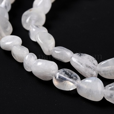 Natural Rainbow Moonstone Beads Strands&nbsp;G-G018-48-1