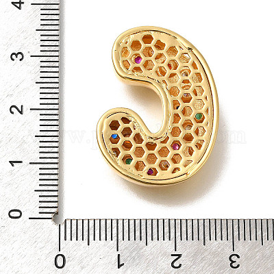 真鍮キュービックジルコニアチャーム カドミウムフリー