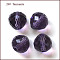 Imitation Austrian Crystal Beads, Grade AAA, K9 Glass, Faceted, Teardrop, DarkSlate Blue, 10mm, Hole: 0.9~1mm