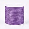 Nylon Braided Threads, Chinese Knotting Cords for Jewelry Making Macrame Craft, Medium Purple, 0.8mm, about 49.21 yards(45m)/roll