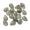 Natural Labradorite Cabochons, Teardrop, 8x6x3mm