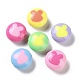 Two Tone Opaque Acrylic Beads&nbsp;SACR-I005-10A-1