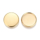 304 Stainless Steel Plain Edge Bezel Cups&nbsp;X-STAS-E460-10G-14MM-1