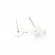 Iron Stud Earring Settings&nbsp;FIND-WH0072-93A-S-1