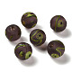 Handmade Frosted Lampwork Beads&nbsp;LAMP-C016-04C-06-1