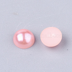 ABS Plastic Imitation Pearl Cabochons&nbsp;SACR-S738-10mm-Z17