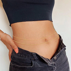 Alloy Waist Belts Chain&nbsp;AJEW-WH20059-41G