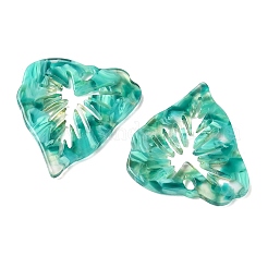 Transparent Cellulose Acetate(Resin) Pendants&nbsp;FIND-C088-05A