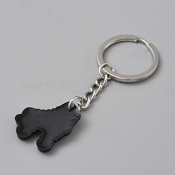 Ice Skates PVC with Iron Pendant Keychain&nbsp;KEYC-TAC0034-01G