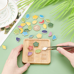 Mixed Shapes Porcelain Cabochons Sets&nbsp;PORC-WH0009-03