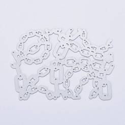 Carbon Steel Cutting Dies Stencils&nbsp;DIY-K026-16