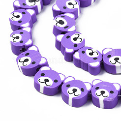 Handmade Polymer Clay Bead Strands&nbsp;CLAY-S096-004-01D