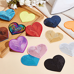 28Pcs 14 Styles Embroidery Thread Sew on Hot Melt Glue Blankets Cloth&nbsp;DIY-MA0006-61