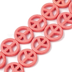 Synthetic Turquoise Beads Strands&nbsp;G-P505-01