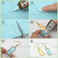 DIY Earring Making Kits&nbsp;STAS-SP0001-96