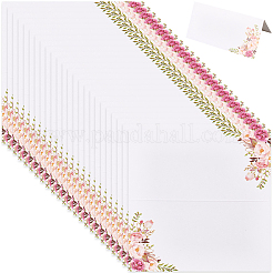1 Bag Paper Blank Place Cards&nbsp;AJEW-CN0004-26B