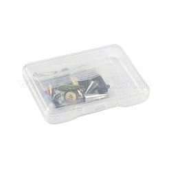 24個12スタイル304ステンレススチールペンダント  スパイク/コーン チャーム  ミックスカラー  7.5~18x3~7mm  穴：1.8~2mm  2個/スタイル&nbsp;STAS-FS0002-24
