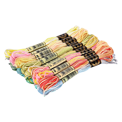 18 Skeins 6-Ply Polyester Embroidery Floss&nbsp;DIY-CY0002-44