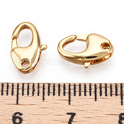 Brass Lobster Claw Clasps&nbsp;KK-N254-07G