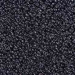 MIYUKIラウンドロカイユビーズ  日本製シードビーズ  （rr171)ダークスモーキーアメジスト光沢  15/0  1.5mm  穴：0.7mm  約5555PCS /ボトル  10 G /ボトル&nbsp;SEED-JP0010-RR0171