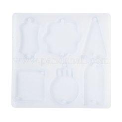 Geometric Tag Bag Keychain Silicone Mold&nbsp;SIMO-S001-05G