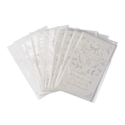Plastic Reusable Drawing Painting Stencils Templates&nbsp;DIY-G027-F-M