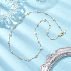 Natural Cultured Freshwater Pearl Beaded Necklaces&nbsp;NJEW-JN04752