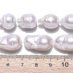 Natural Baroque Pearl Keshi Pearl Beads Strands&nbsp;PEAR-S019-02E-03