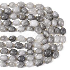 Natural Cloudy Quartz Beads Strands&nbsp;G-G453-D08-01