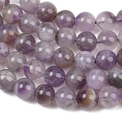 Natural Amethyst Beads Strands&nbsp;G-M445-8MM-01C
