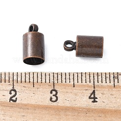 真鍮のコードヒント  赤銅鉱  10x5.5mm&nbsp;KK-H579-R