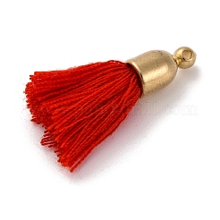 コットンペンダント  ccbプラスチックの発見  タッセル  レッド  24.5~30x6mm  穴：1.4mm&nbsp;OCOR-M010-01S
