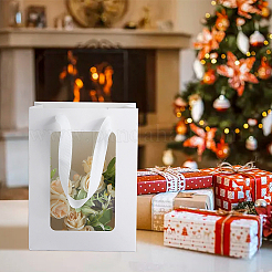 Rectangle Paper Storage Bags with Handle&nbsp;ABAG-WH0046-26A-01
