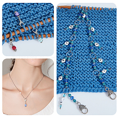 Knitting Row Counter Chains & Locking Stitch Markers Kits&nbsp;HJEW-AB00487