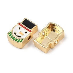 Brass Enamel Beads&nbsp;KK-L255-16G-03